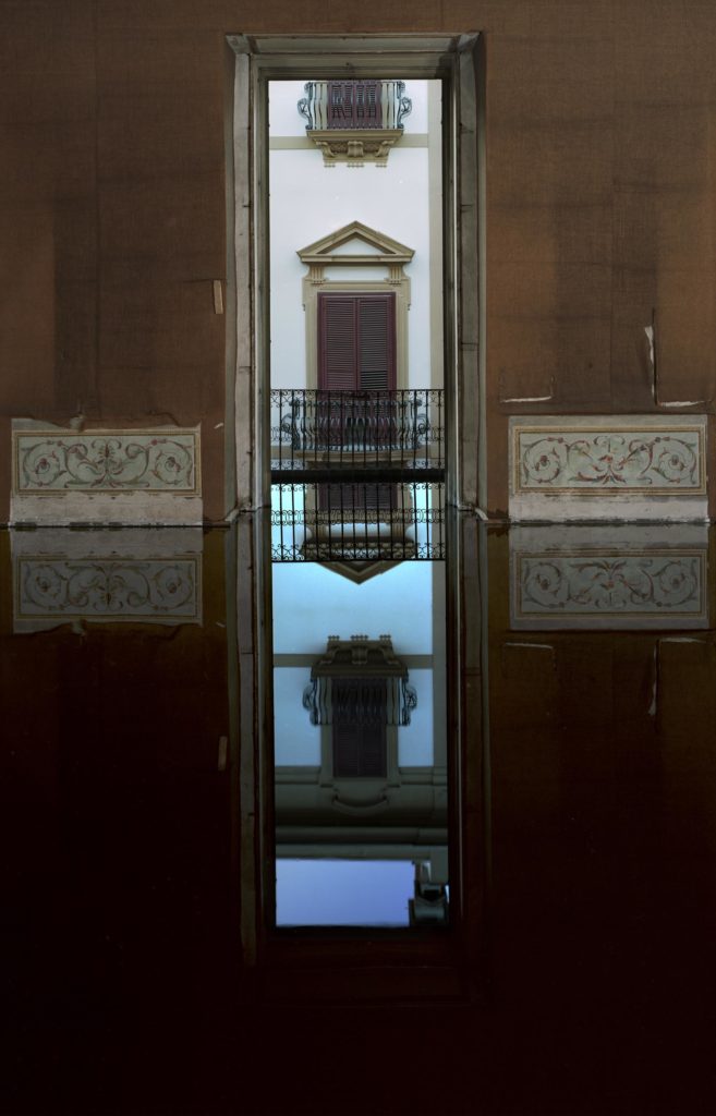 Palazzo Costantino #1, 2010 fine art chromogenic print monted on D-bond, framed cm 208 x 133 / inch 81,8 x 52,3