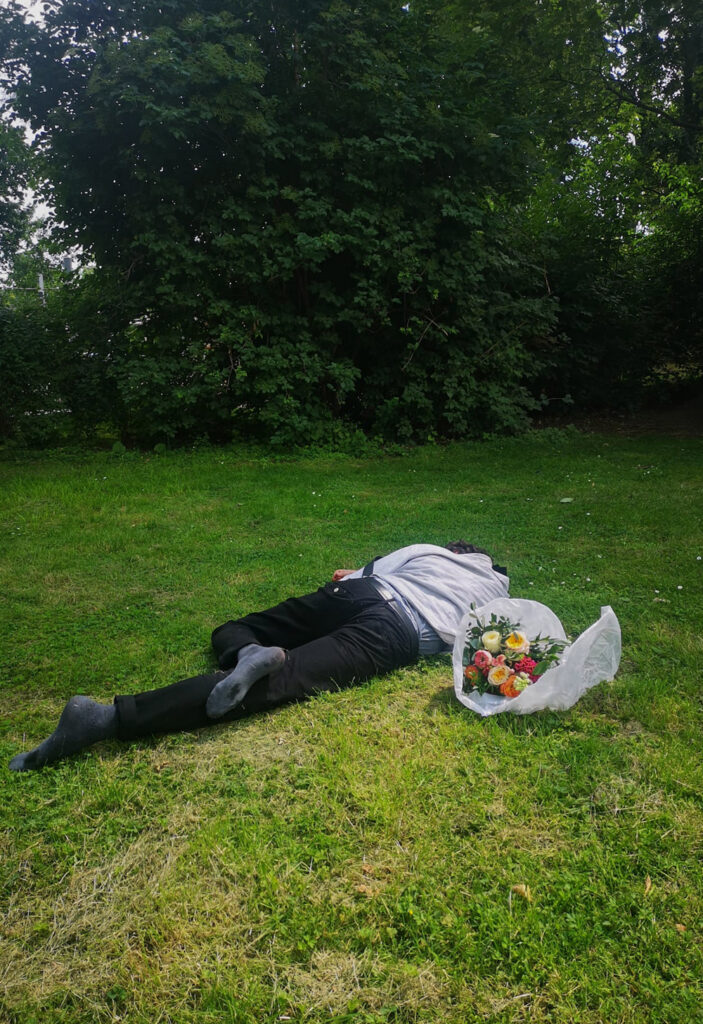 Accidental Nap, 2022, Archival inkjet print on Luster paper, aluminum frame, 100 × 70 cm